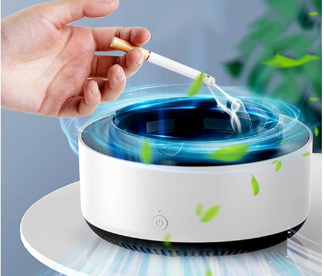 Cenicero Purificador de Aire 2en1